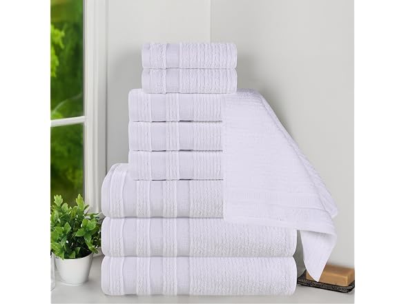 SUPERIOR Superior Cotton 9-Piece Towel Set