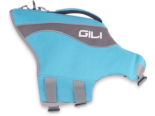 GILI Ripstop Dog Life Jacket Flotation Device