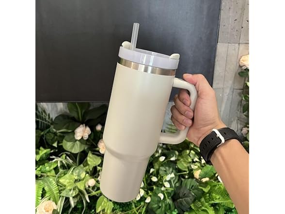 Junzilan 40 oz tumbler with handle