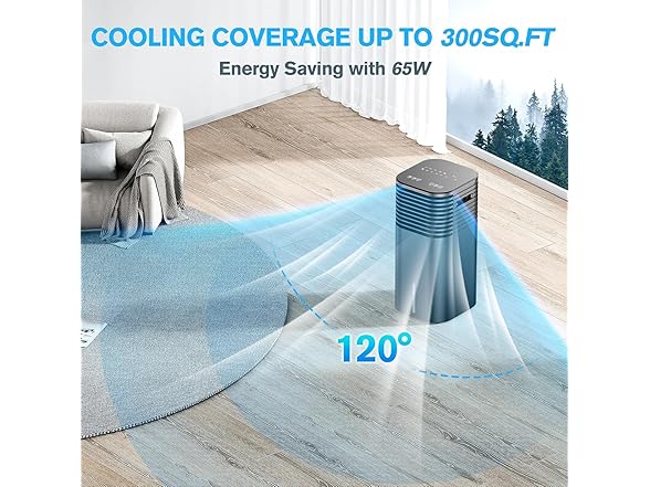 FLOWBREEZE 24" Windowless Portable Air Conditioner