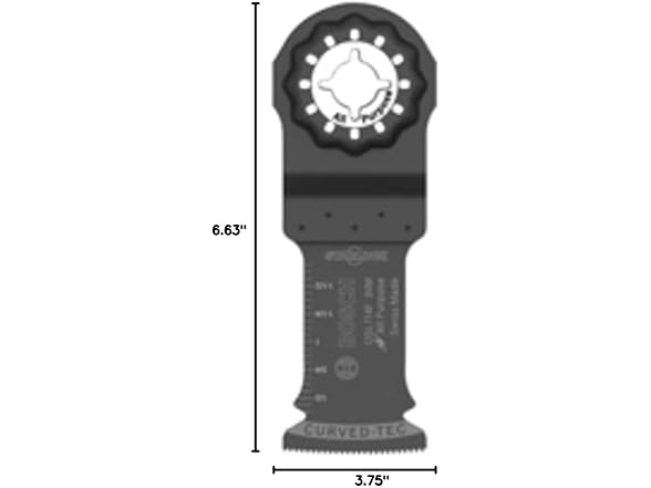 Bosch OSL114F Oscillating Multitool Blade