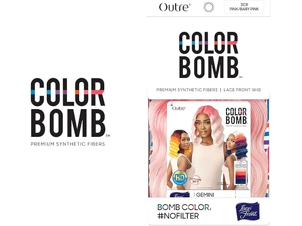 Outre Color Bomb Lace Front Wig Gemini 3CRPRI