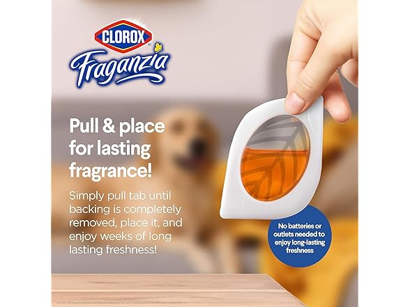 Clorox Fraganzia Air Freshener 4ct