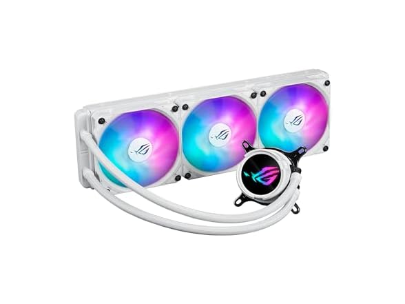 ASUS ROG Strix LC III 360 ARGB LCD White Edition