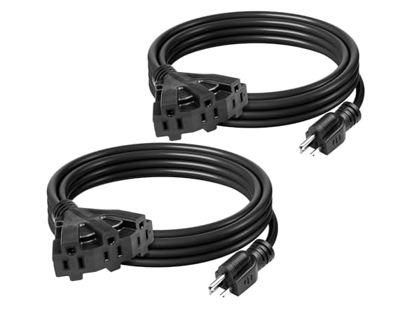 BN-LINK 2-Pack Outdoor Extension Cord