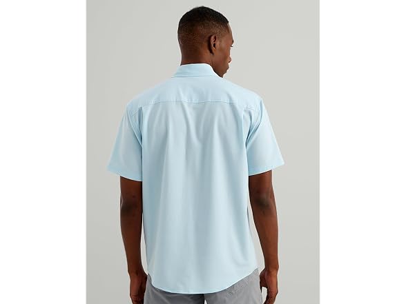 HUK Men's (L) Mens Kona Solid Short Sleeve Fishing