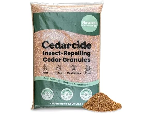 Cedarwood Lawn Patio Granules | Repels