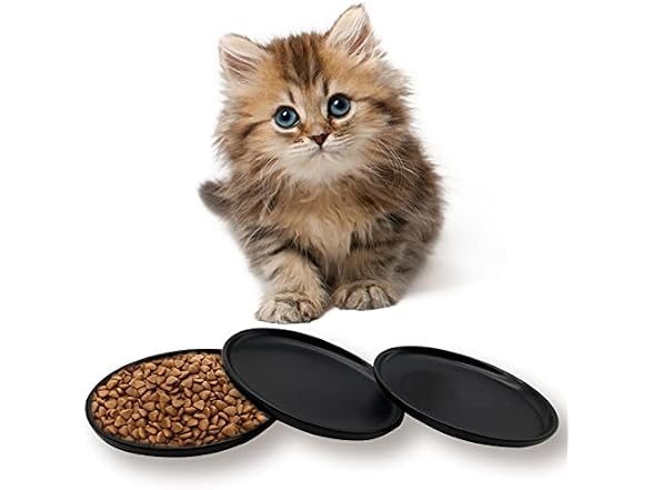 Fhiny Ceramic Shallow Cat Dish