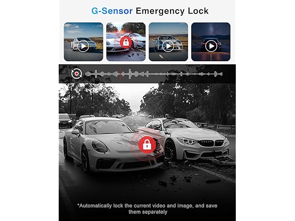 Fiteye 3-Channel 4K Dash Cam
