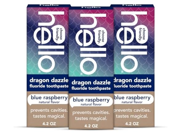hello | Dragon Dazzle Fluoride 3 Pack