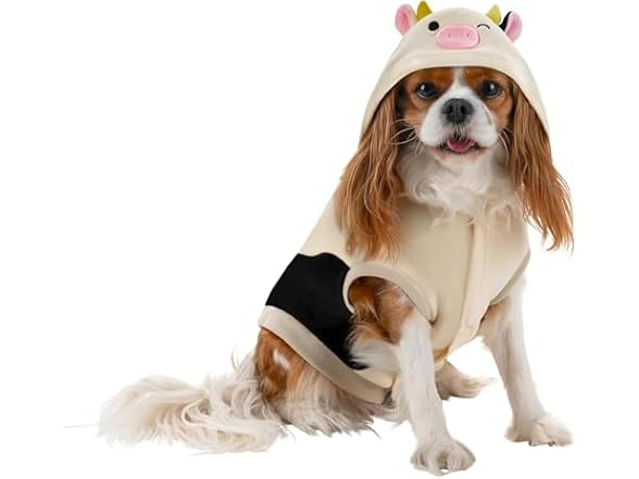 Squishmallows Connor The Cow Pet Hoodie