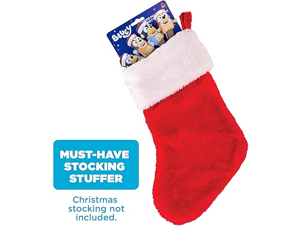 Bluey 10 Piece Holiday Finger Puppet Set