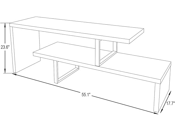 LeisureMod Orford TV Stand
