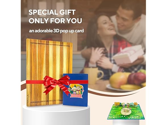 KAIYO Teak Wood Cutting Board