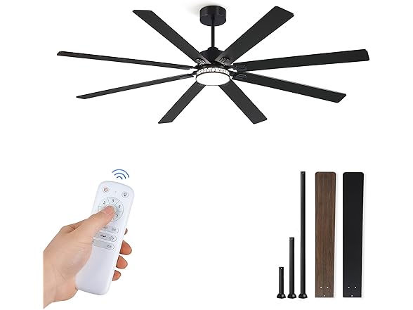 Fanbulous 84" Ceiling Fan W/Light