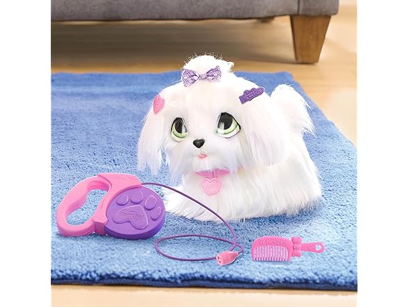 FurReal GoGo Walkin’ Pup Maltese Interactive Toy
