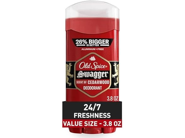 Old Spice Aluminum Free Deodorant for Men, Swagger 