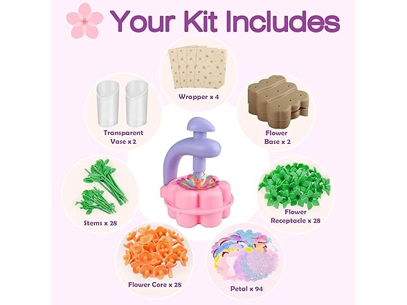 INKZOO Flower Bouquets Toys