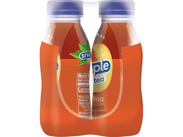 Snapple Peach Tea, 8 fl oz recycled