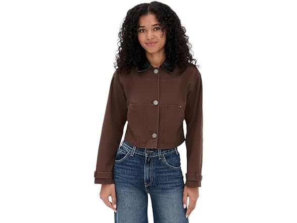LE BOP Women's Harriet Cropped Jacket, C