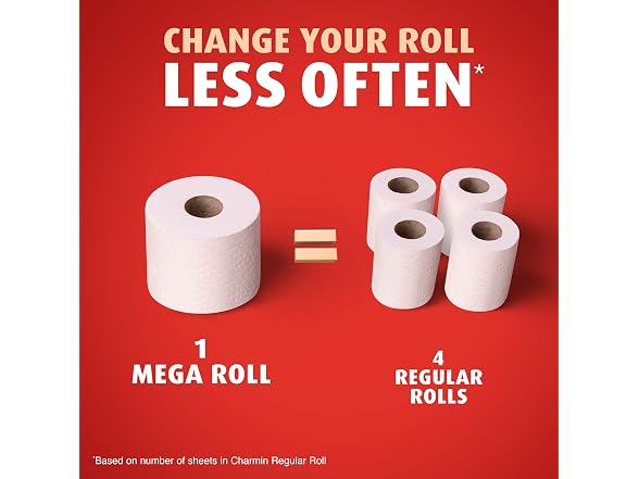 Charmin Ultra Strong Toilet Paper 12 Mega Rolls