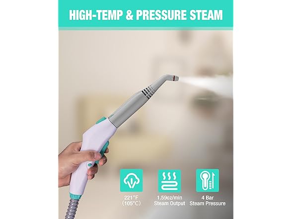 HAUSHOF 1.5L Steam Cleaner