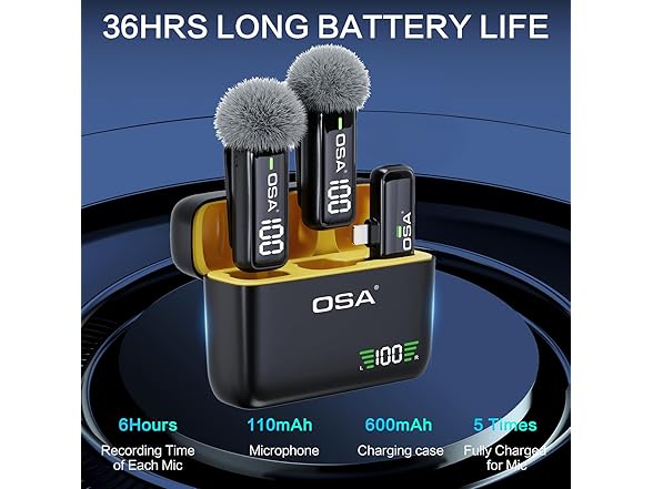 OSA Wireless Lavalier Mic for iPhone