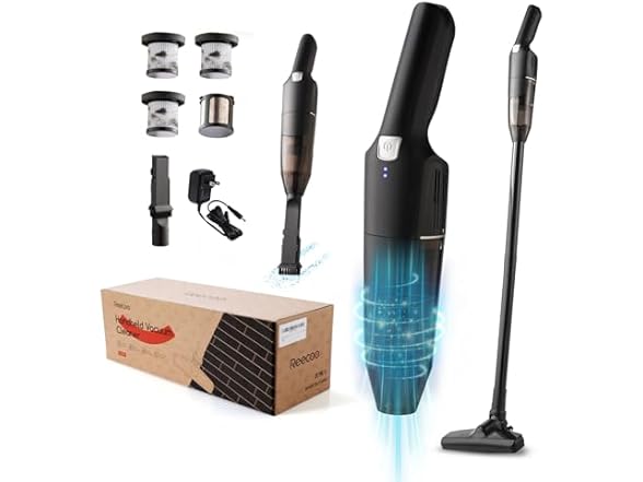 REECOO 10-17Kpa Handheld Vacuum Cleaner