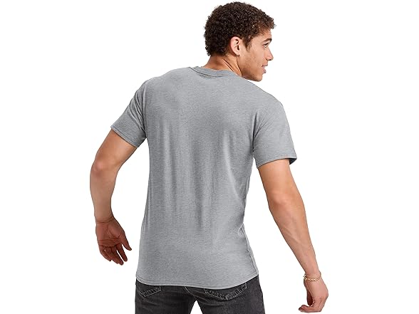 Hanes Mens Pocket Tee Oxford (S)