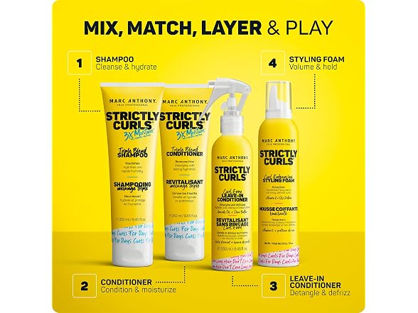 Marc Anthony Strictly Curls Styling Mousse