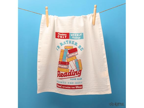 Karma Retro Diner Tea Towel