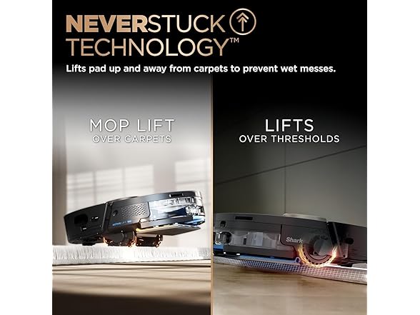 Shark RV2820ZEUS SHARK POWER DETECT 2IN1 ROBOT VACUUM AND M