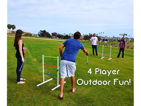 GoSports Portable Ladder Toss Game Set For Family