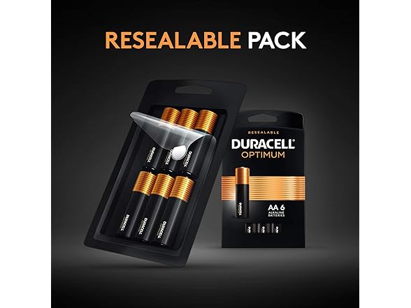 (22 PACK) Duracell Optimum AAA Alkaline Batteries