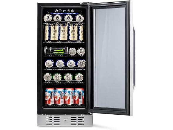 Newair Built-in Beverage Fridge - 96 Cans