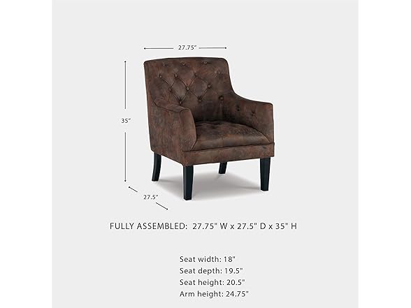Signature Design by Ashley Drakelle Traditional Accent Chair