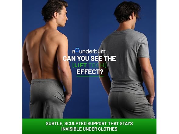 Rounderbum Men Lift Tech Boxer Brie