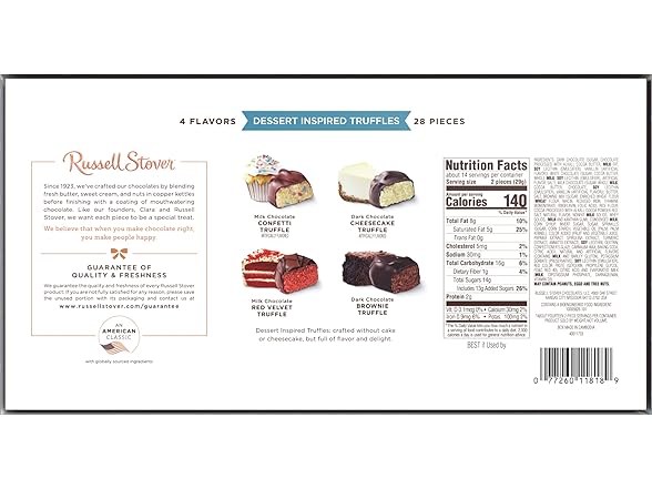 Russell Stover Dessert Truffle Gift Box