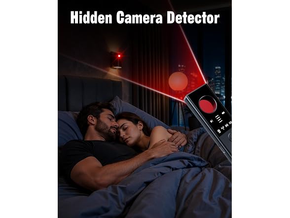 Hidden Camera Detector 6-in-1 Multi Purpose