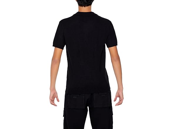 Forever 21 Men (M) Sweater-Knit Polo Shirt