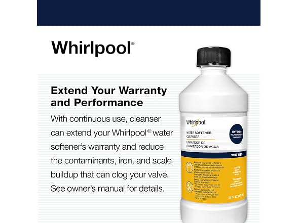 Whirlpool WHEWSC Water Softening Cleanser 16oz