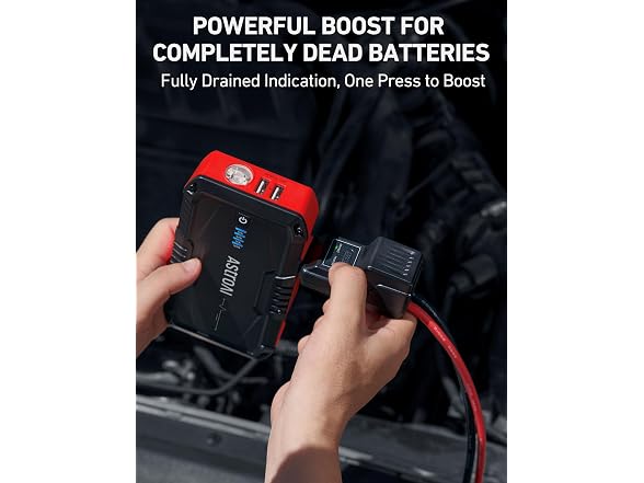 AstroAI S8 Car Battery Jump Starter