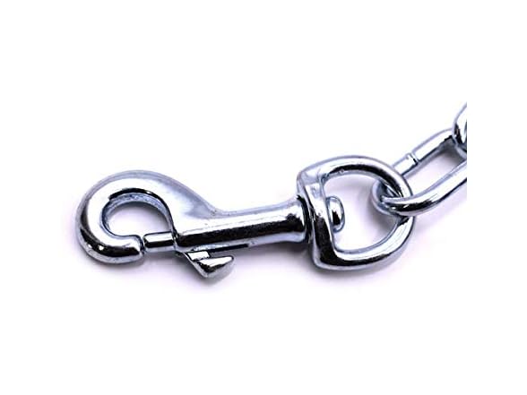 OmniPet Leather Brothers Welded Link Dog Tie