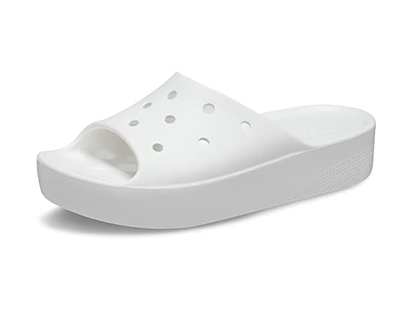 Crocs Classic Platform Women's Slide White