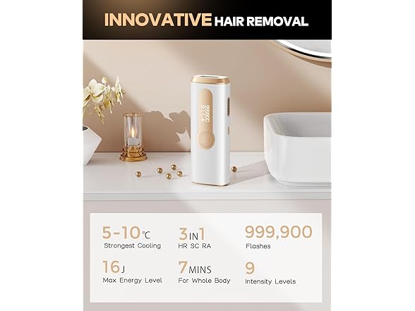 LYSMOSKI LYSMOSKI Laser Hair Removal with Cooling