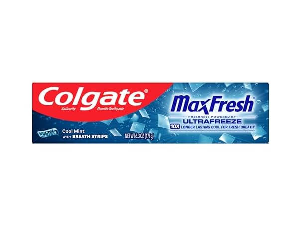 $1.99, Was $3.96, 49% Off! Colgate MaxFresh Cool Mint Toothpaste 6.3oz dealfomo