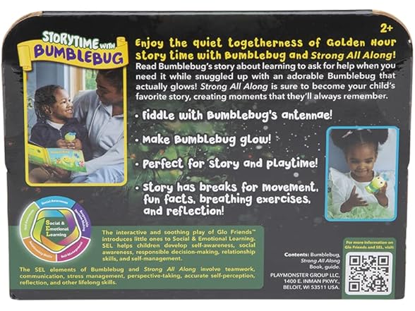 GloFriends Strong All Along! Book w/ Toy