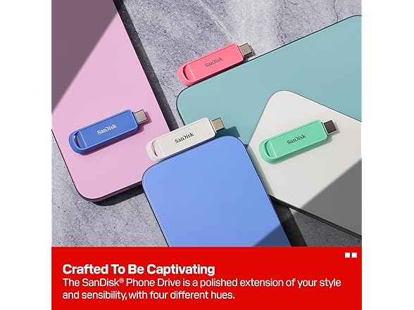 SanDisk 128GB Phone Drive with USB Type-C