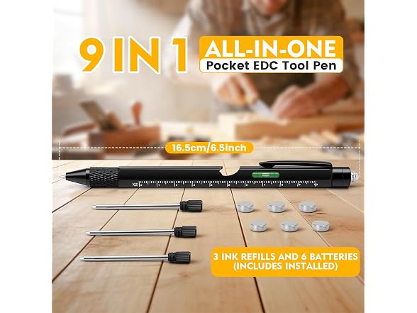 FNARMW 9 in 1 Multitool Pen Gifts