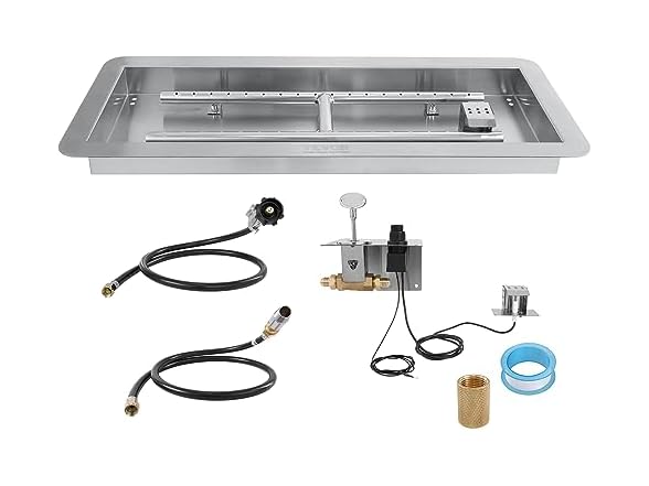 24 x 8 inch Drop-in Fire Pit Pan